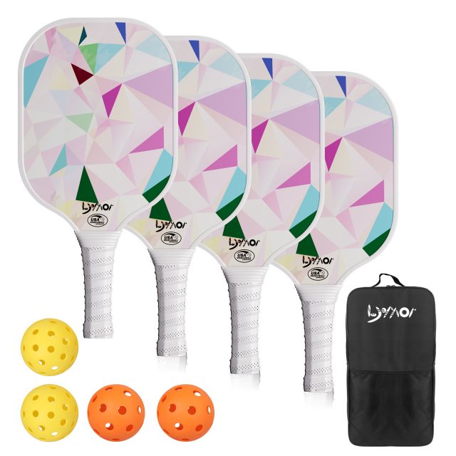 Crafted for champions custom pickleball paddle sets (3) Crafted for champions custom pickleball paddle sets (3)